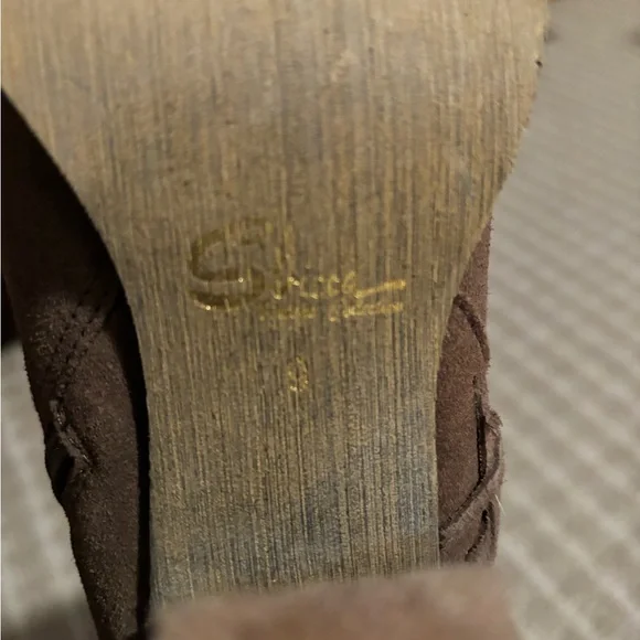 Sbicca suede OTK boots size 9 taupe - Picture 8 of 10